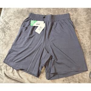 NWT Universal Standard Women Elastic Waist Shorts‎ Pockets Size 4XS (00-0) Blue